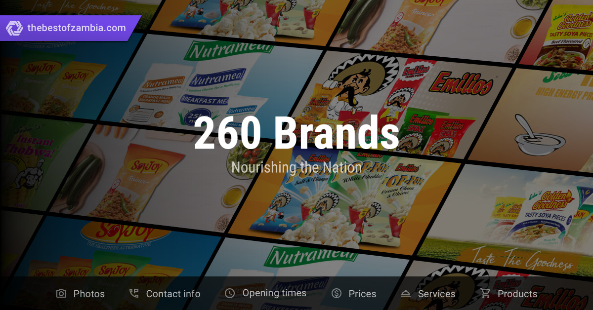 260 Brands Nourishing the Nation in Lusaka, Zambia